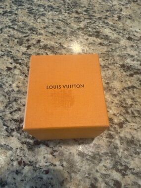 Louis Vuitton Orange Gift Box with jewelry box